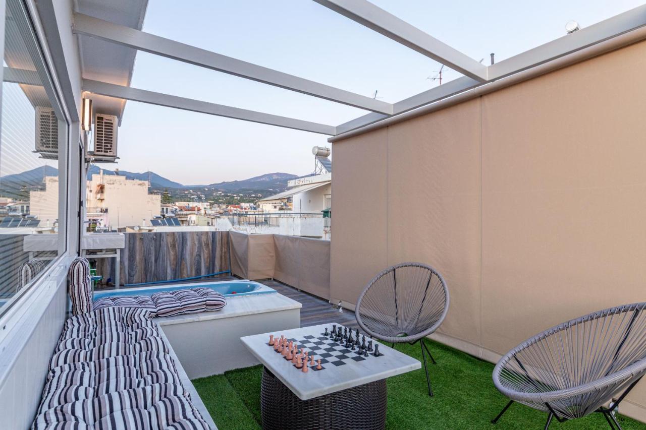 Tiny Central Penthouse, Big Terrace Καλαμάτα Εξωτερικό φωτογραφία